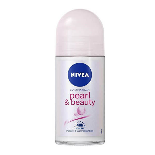 Nivea Pearl Beauty Roll-On Deodorant for Smooth Underarms 50 ml