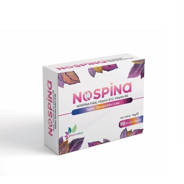 Pharmaleaf Nospina Vitamin B Complex Supplement 90 Tablets