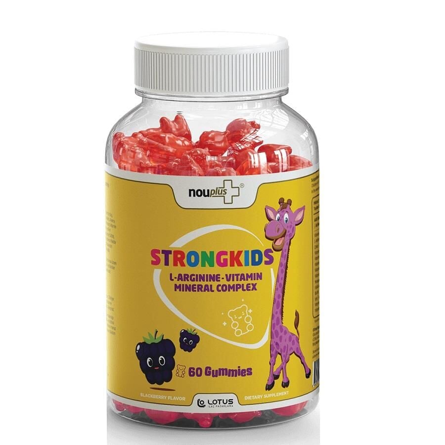 Nouplus Strongkids Multivitamin Gummy for Children 60 Count