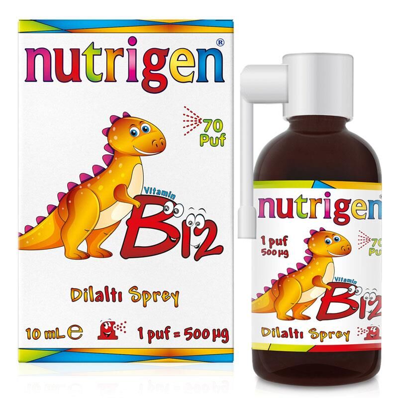 Nutrigen Vitamin B12 Methylcobalamin 500mcg Spray 10ml