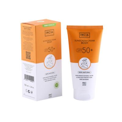 Incia SPF 50+ Mineral Sunscreen: Natural UV Protection for Face & Body with Tamanu Oil - Protect Sensitive Skin, Prevent Sunburn, & Repair Damage