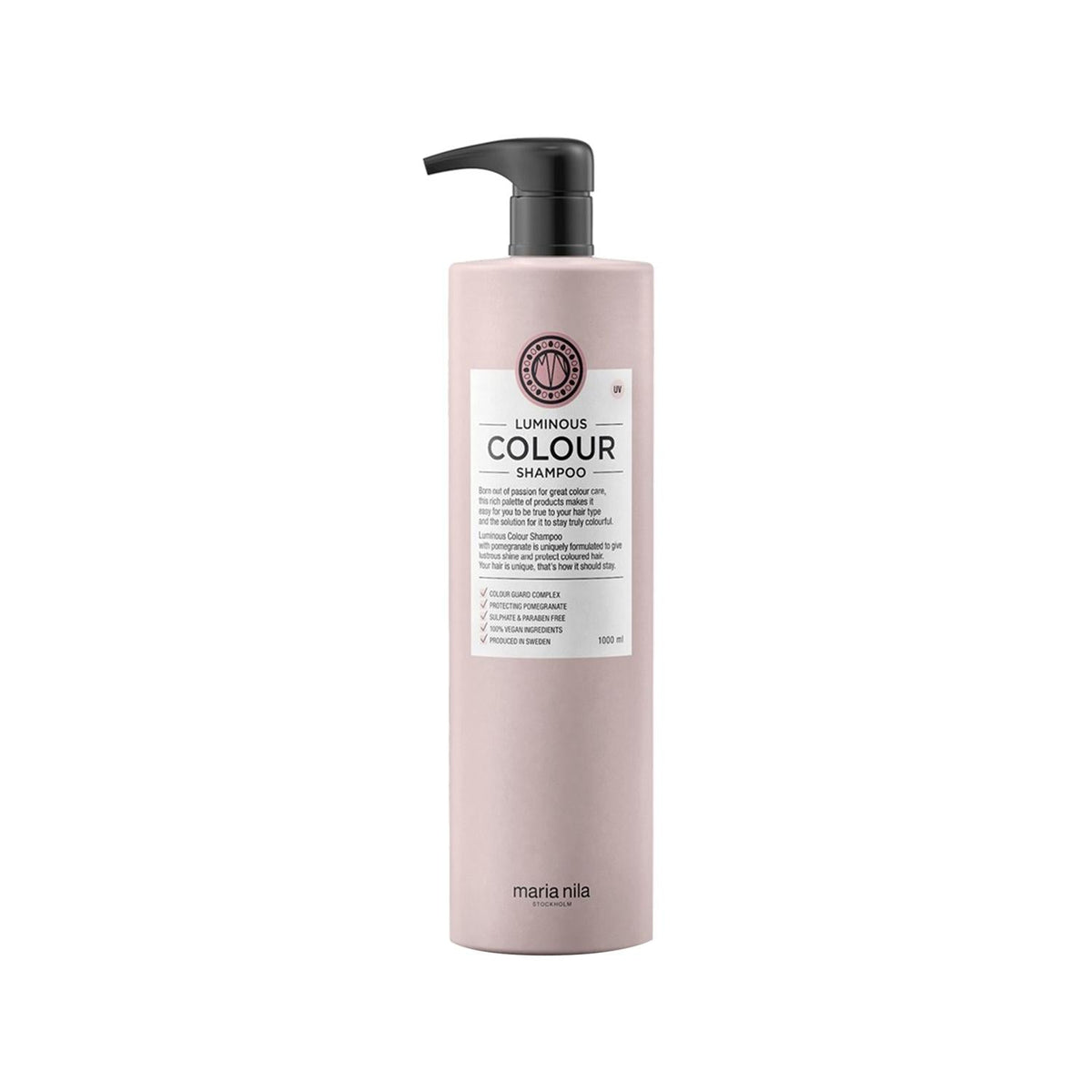 Maria Nila Luminous Color Sulfate-Free Shampoo for Color-Treated Hair - 1000 ml