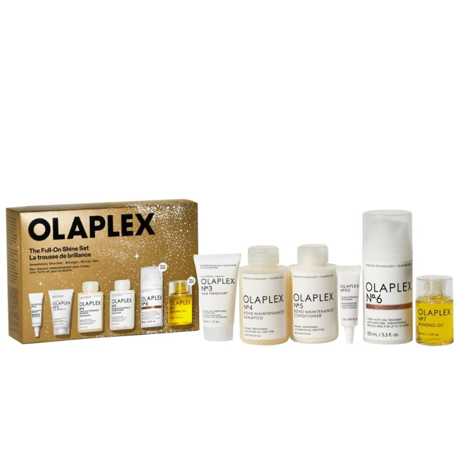Olaplex The Full-On Shine Hair Care Set for Glossy Strength 6-Piece