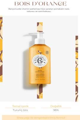 Loción corporal natural Roger Bois D'Orange con extracto de naranja y manteca de karité - Hidratante, nutritiva, 8.45 fl oz