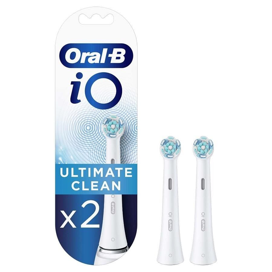 Oral-B iO Ultimate Clean Replacement Brush Heads 2 Count