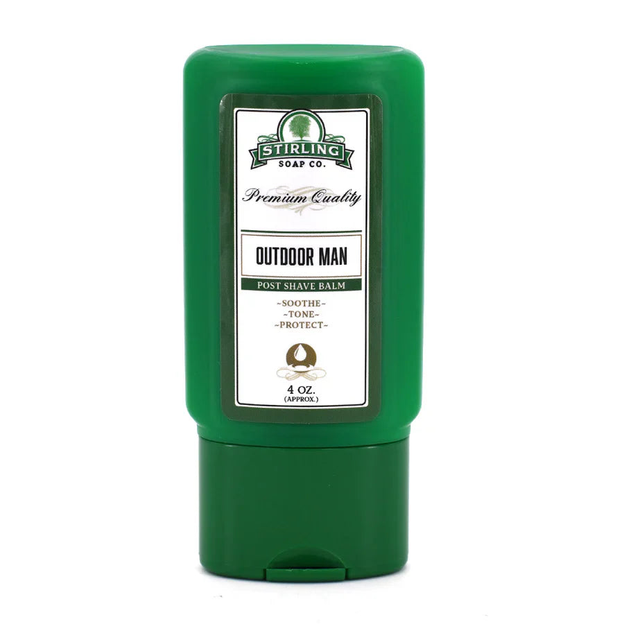 Stirling Soap Co. Outdoor Man Post Shave Balm 4oz Post Shave Balm Pasteur Pharmacy