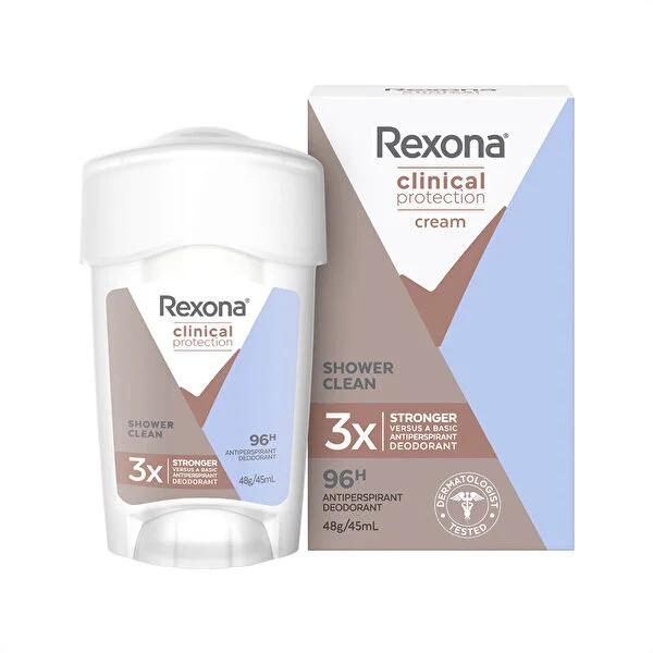 Rexona Clinical Protection Antiperspirant Deodorant Stick for Women - 48 Hour Sweat Protection, Fresh Scent