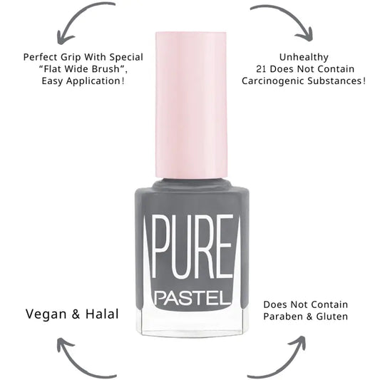 Pastel Pure Nail Polish High Coverage Shade 624 13ml