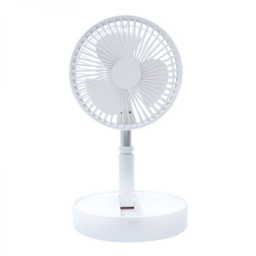 Petrix 34612 Rechargeable Pedestal Fan with Adjustable Stand