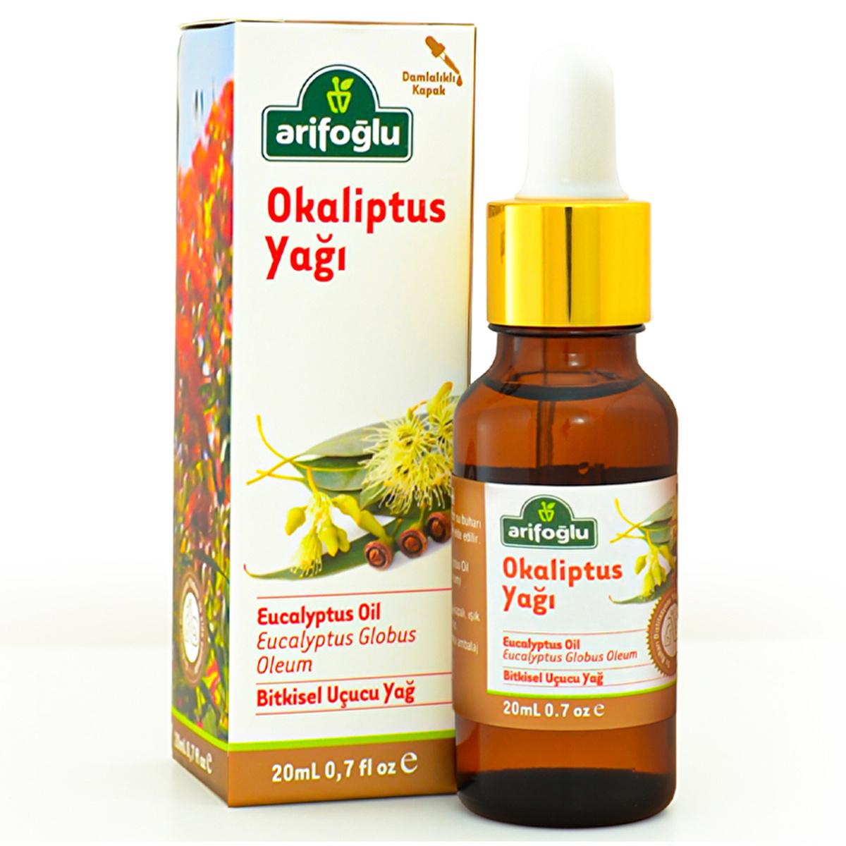 Arifoğlu Eucalyptus Essential Oil 20ml - Eucalyptus Oil for Aromatherapy & Natural Wellness