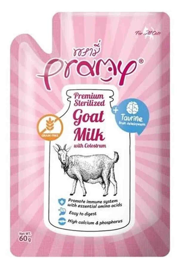 Pramy Chaton Lait de Chèvre au Colostrum et Taurine 60g