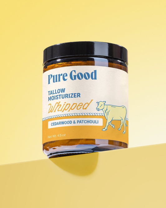 Cèdre et patchouli · Suif fouetté