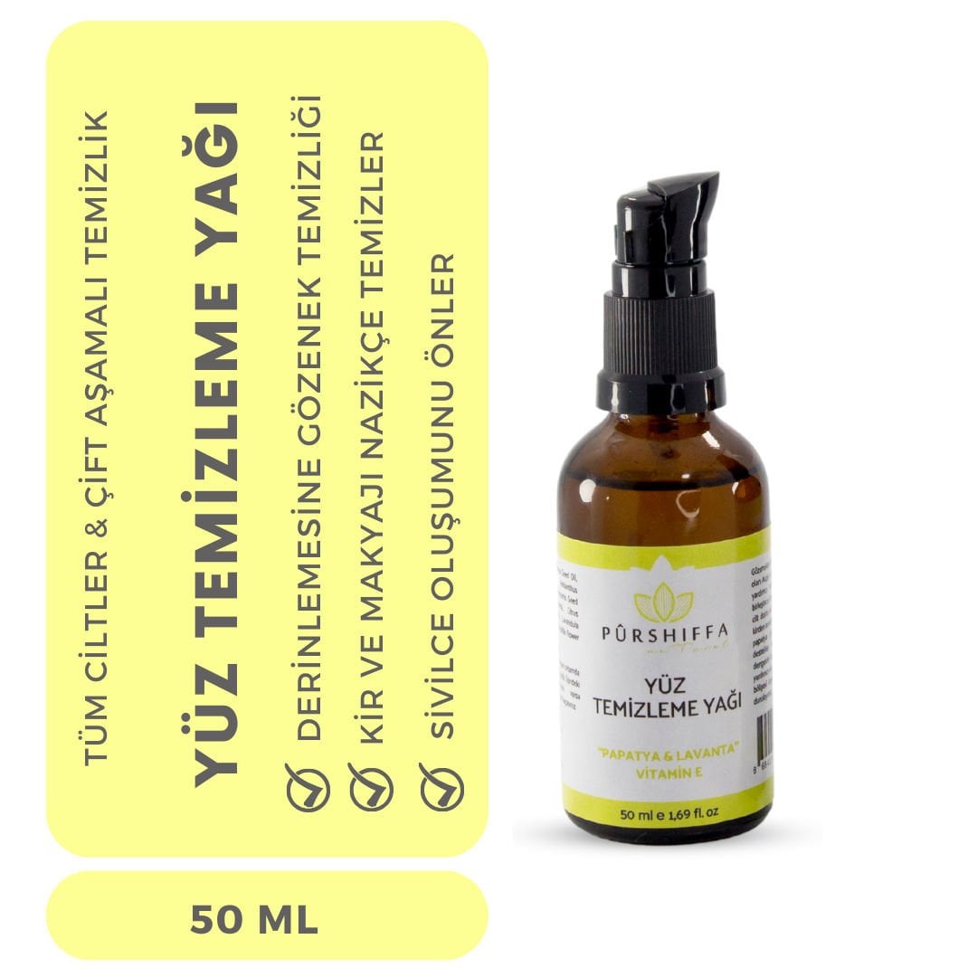 Purshiffa Cleansing Oil for Gentle Makeup Removal 50 ml