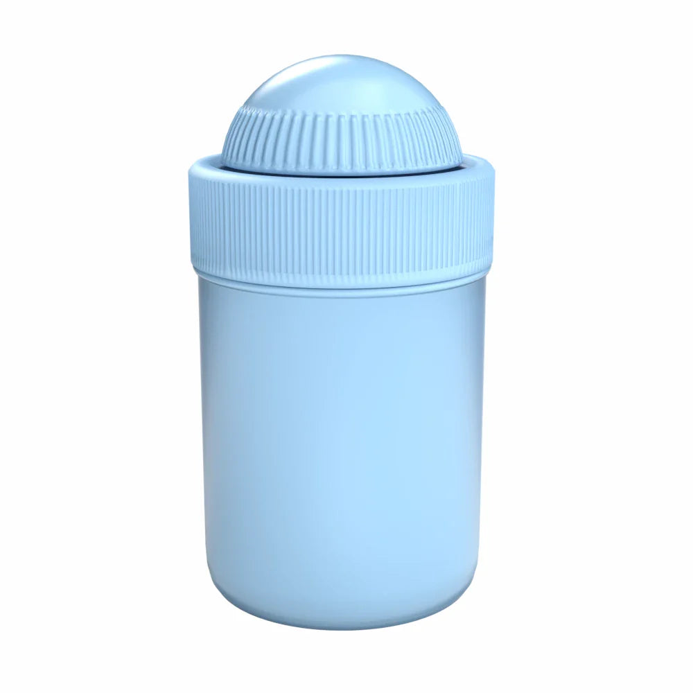 Samix Compounding Jar, 50 mL, Blue with Blue Lid (Case of 50) Science & Laboratory Pasteur Pharmacy