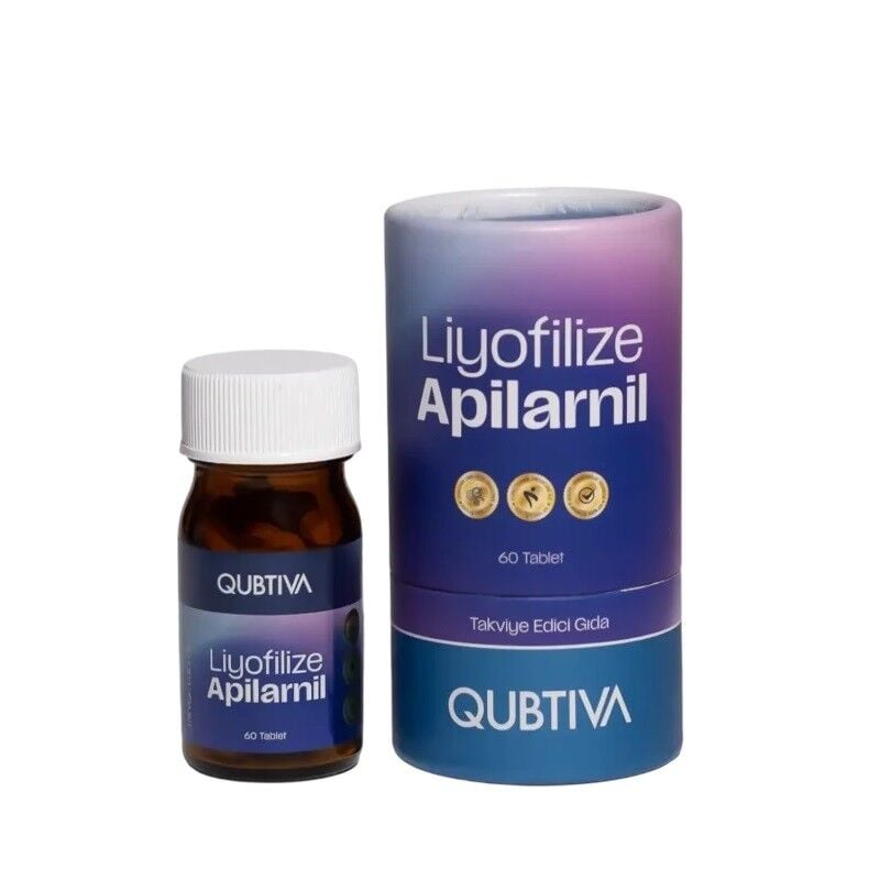 Qubtiva Lyophilized Apilarnil Dietary Supplement 60 Tablets