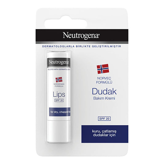 Neutrogena Lip Balm/Moisturizer with SPF 20 - Moisturizing Lip Care with Sun Protection