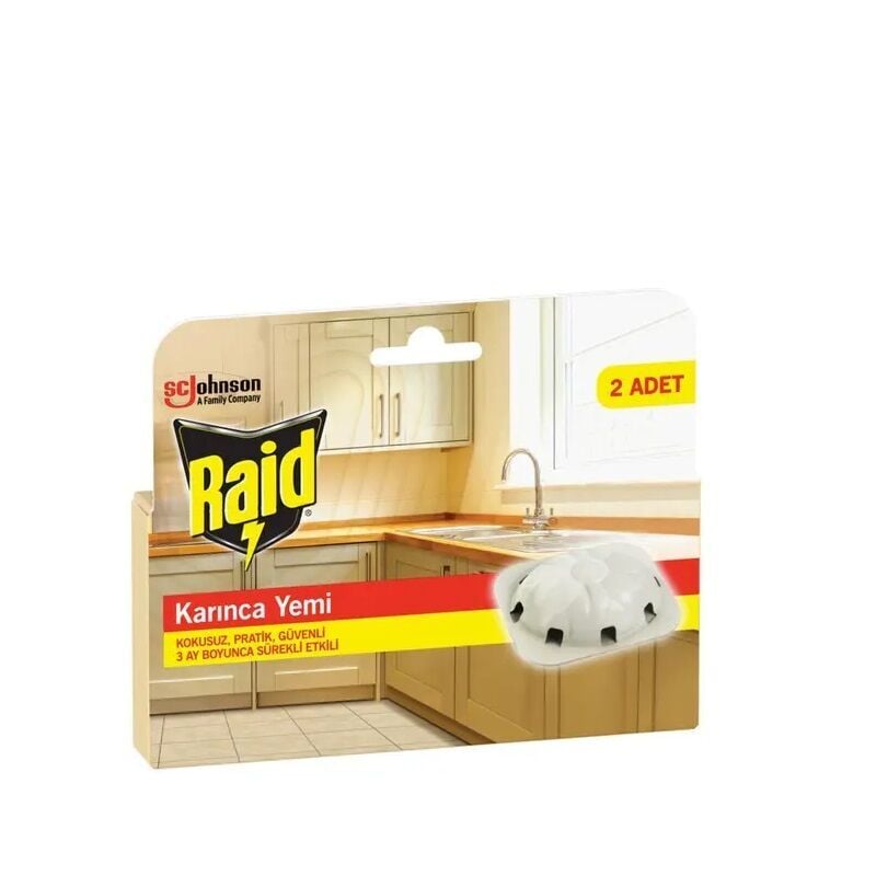 Raid Ant Bait Station Long-Lasting Control 2 Pack