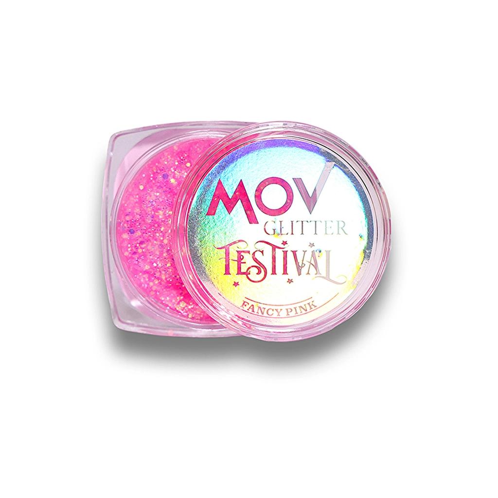 Mov Glitter Cream Festival No:08 Fancy Pink 15ml