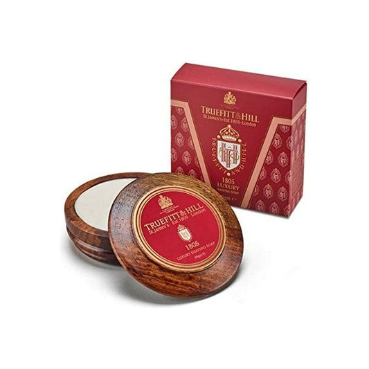 Truefitt & Hill 1805 Luxury Shaving Soap (In Wooden Bowl) 3.3 oz Shaving Soap Pasteur Pharmacy
