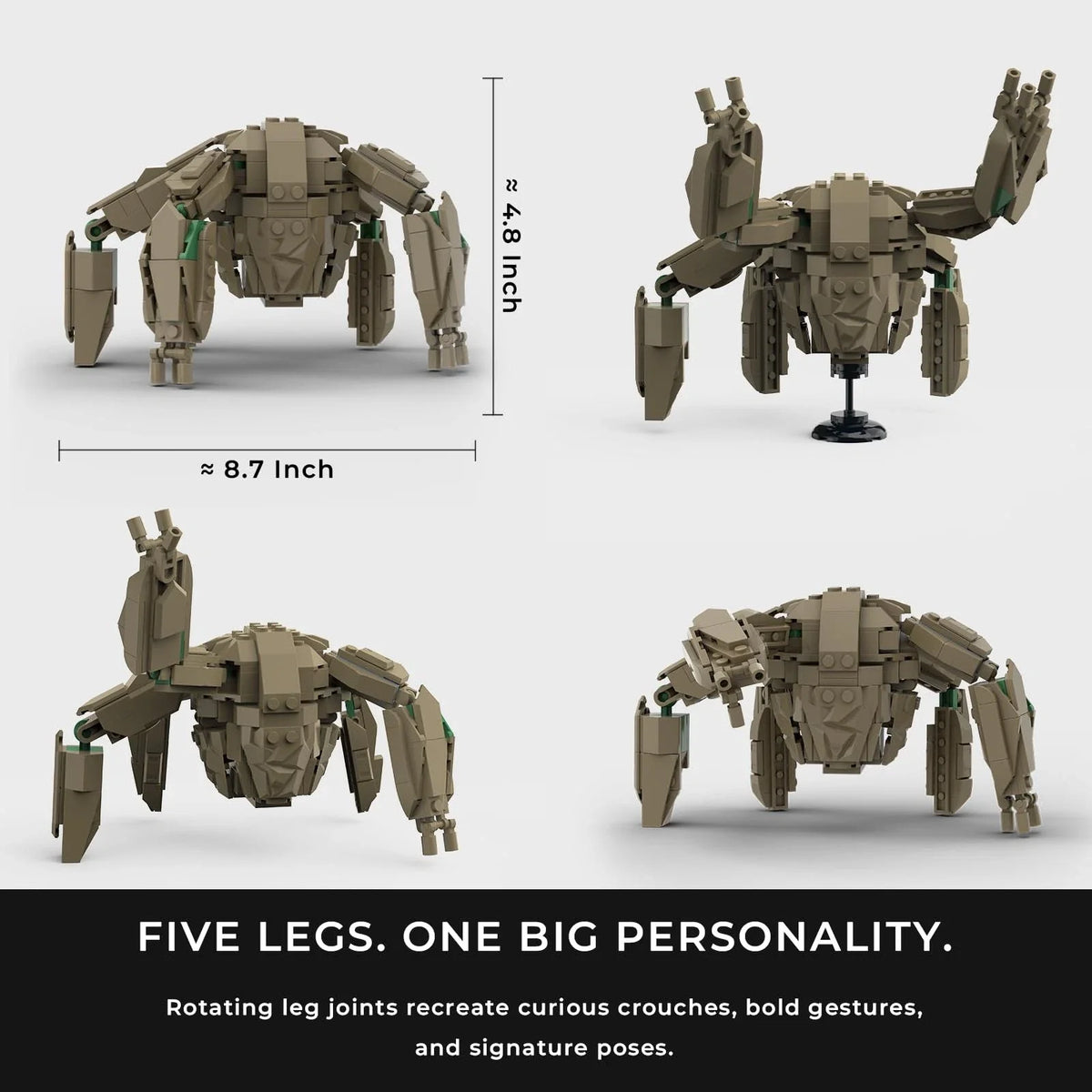 AMAZE Rocky Alien Building Set – 335 Pieces, Ages 8+