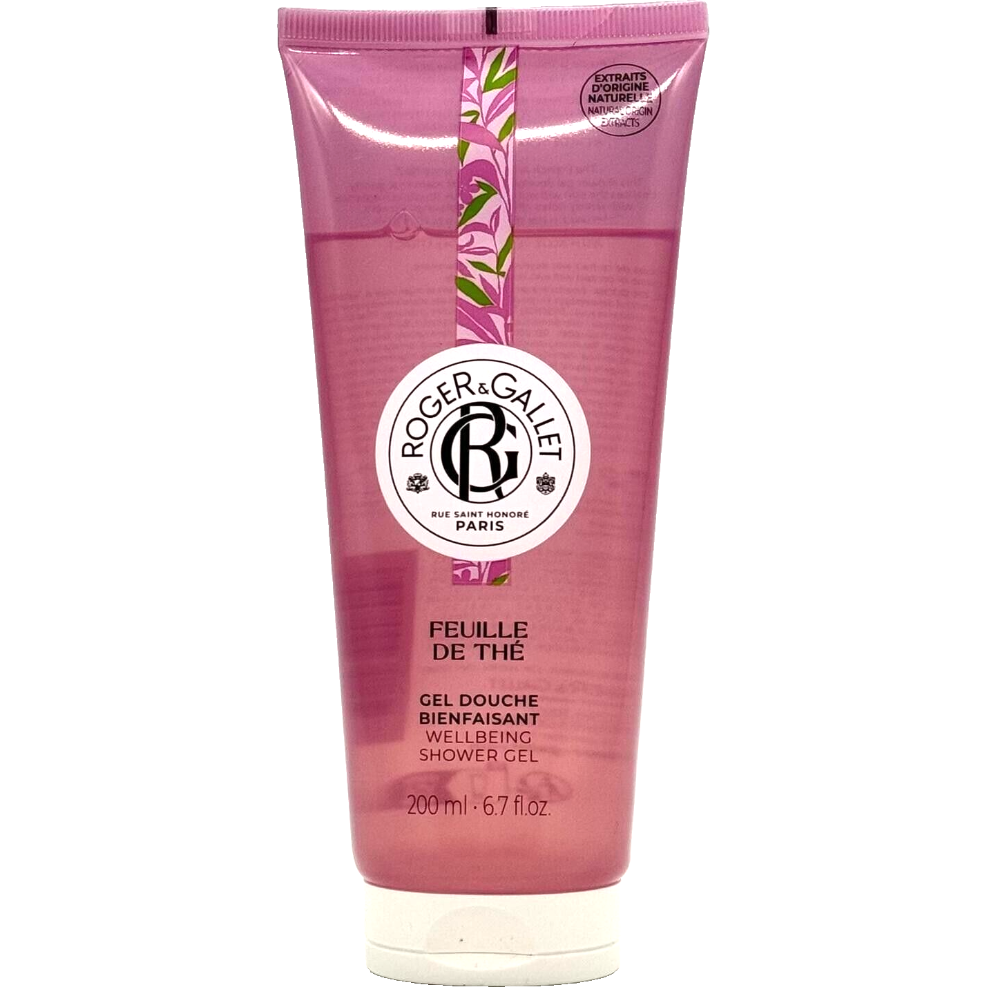Roger & Gallet Feuille De The Shower Gel 6.7 oz Shower Gel Pasteur Pharmacy