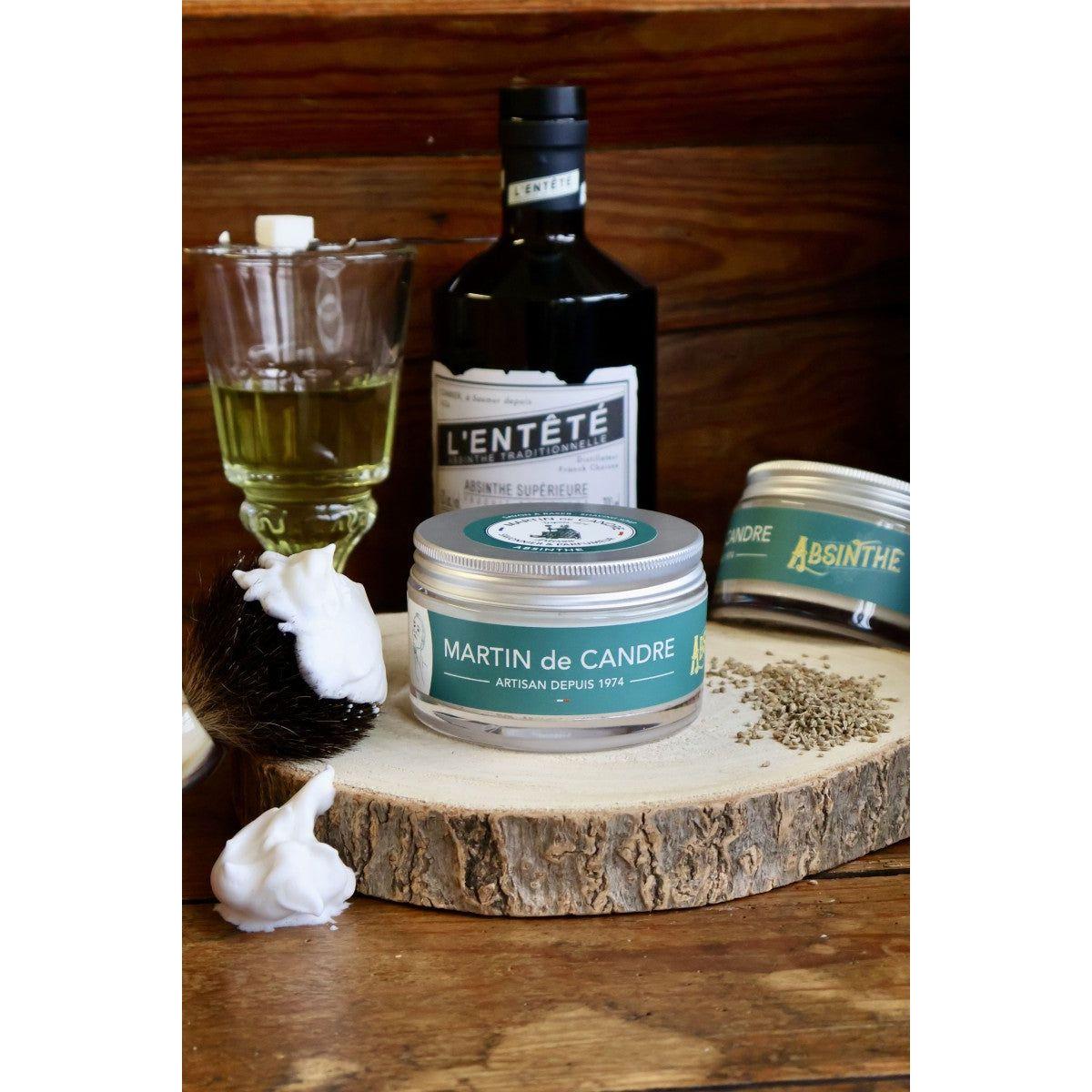 Martin de Candre Absinthe Scented Shaving Soap Shaving Soap Pasteur Pharmacy