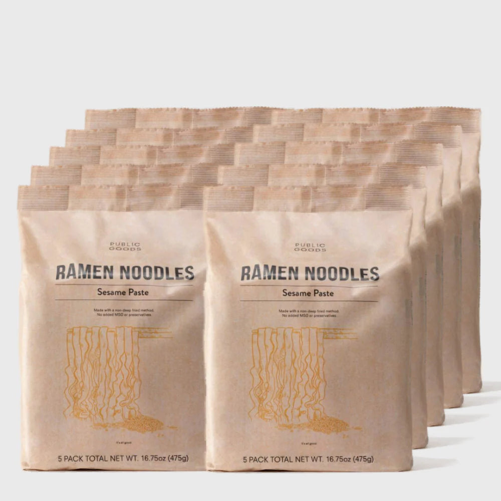 Original Ramen Noodles Grocery Public Goods Sesame Paste 50ct (10 packs)