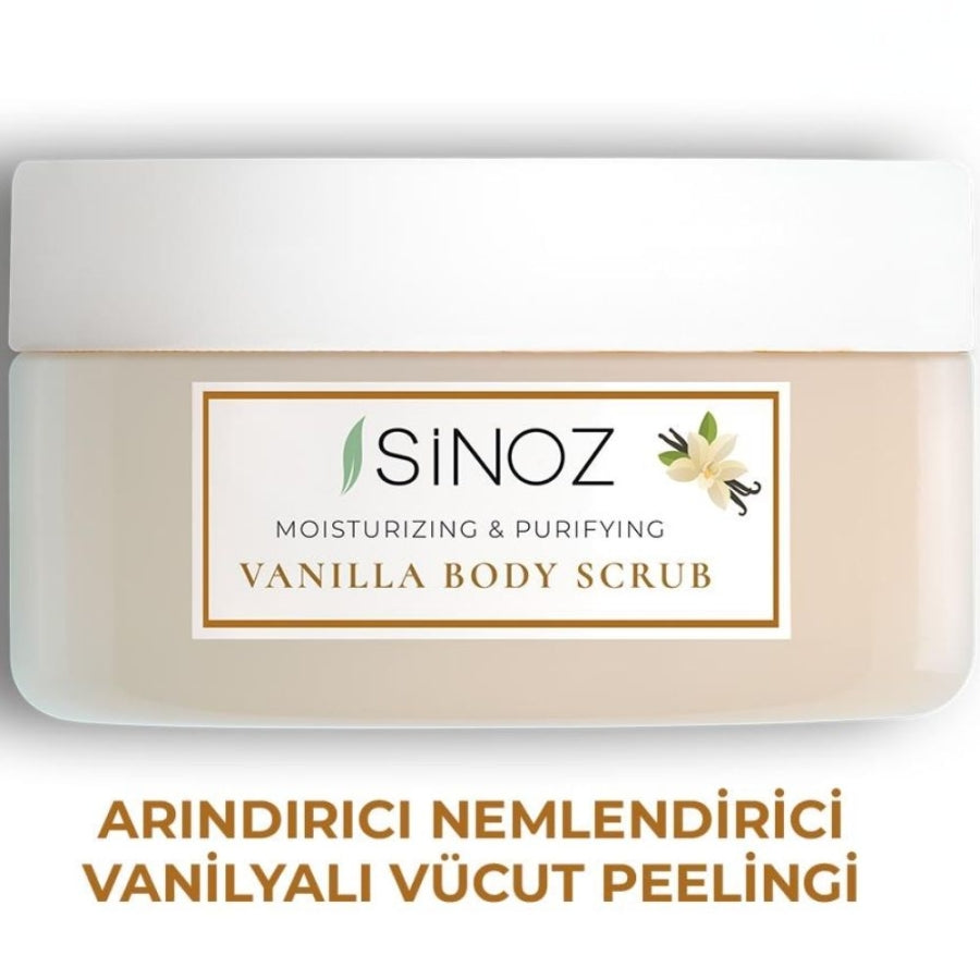 Sinoz Vanilla Body Peeling Nourishing & Purifying Scrub 300g