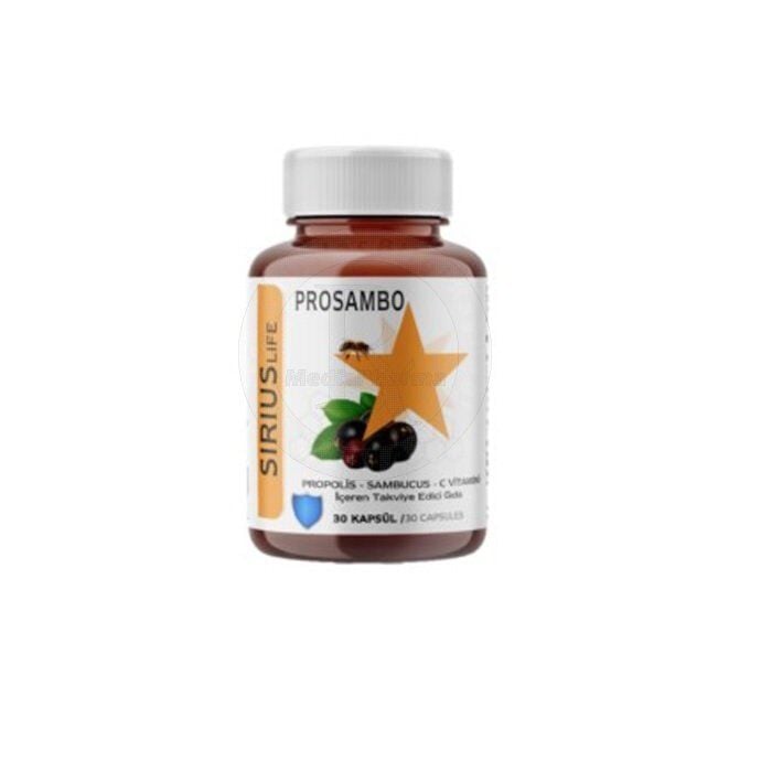 Complément alimentaire Sureau & Propolis Sirius Life Prosambo 30 gélules