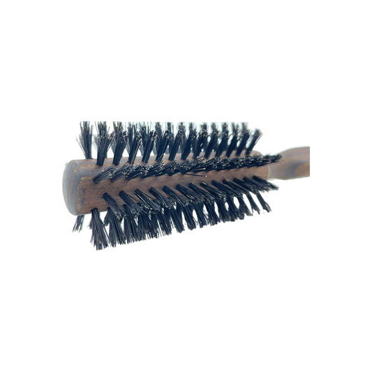 Dural Thermo Ash Wood 10 rows round hair brush with boar bristles Hair Brush Pasteur Pharmacy