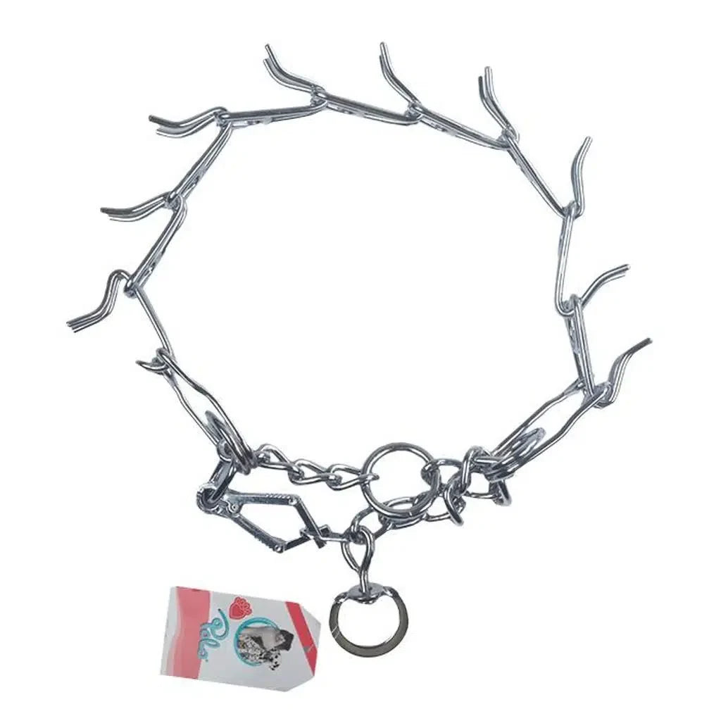 Polo Prongs Training Dog Collar with Buckle 4mm 60cm