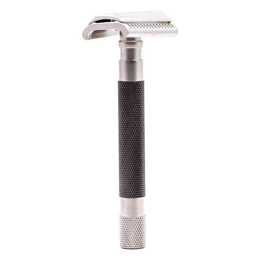 Parker 55SL-GR Graphite Semi Slant 3 Piece Safety Razor Safety Razor Pasteur Pharmacy