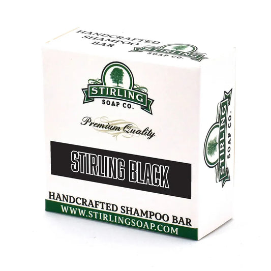 Stirling Soap Co. Shampoo Bar 3.8 oz Collection Shampoo Bar Pasteur Pharmacy Black Stirling