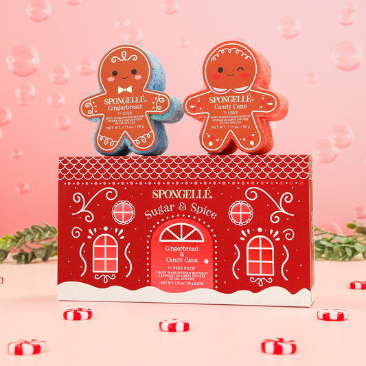 Sugar & Spice | Juego de regalo de jengibre navideño