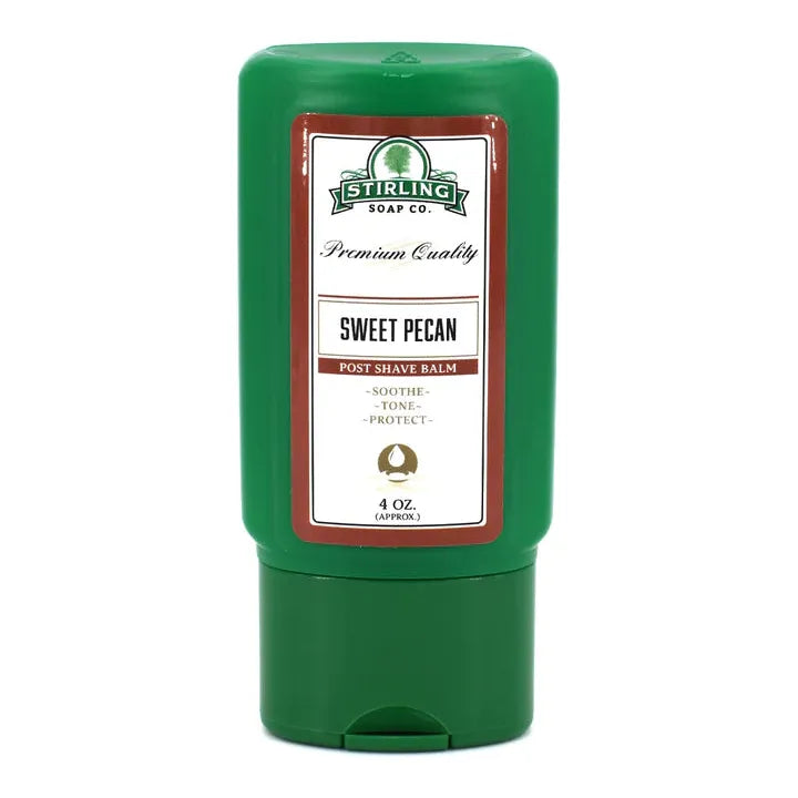 Stirling Soap Co. Sweet Pecan Shaving Collection Shaving Set Pasteur Pharmacy Post Shave Balm 4oz