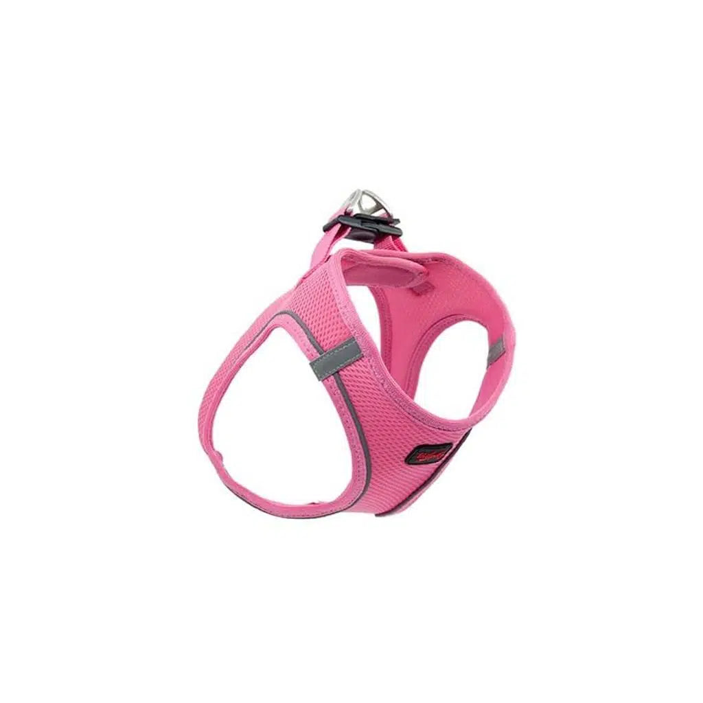 Harnais pour chien Tailpetz Air Mesh, rose fluo, taille M