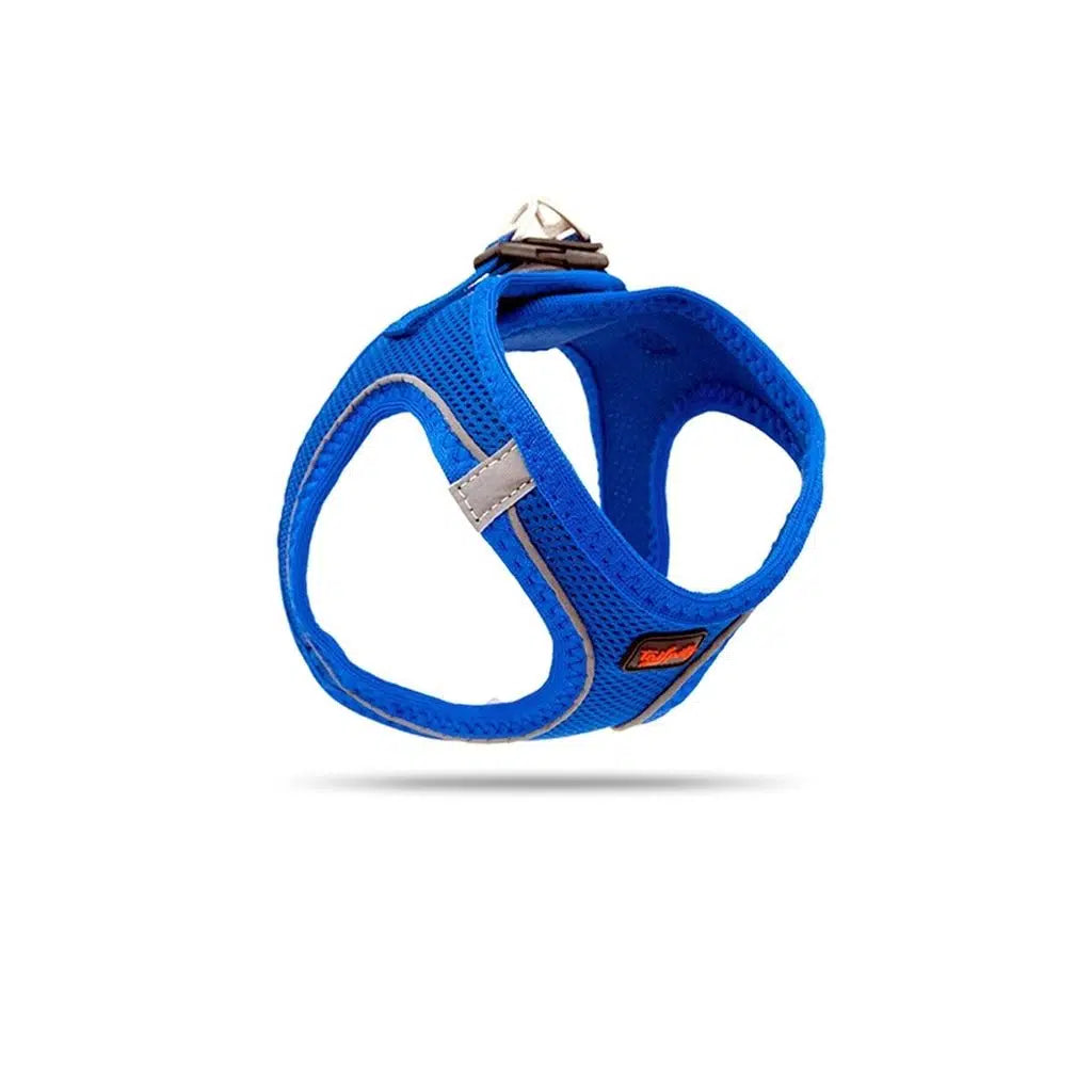 Tailpetz Air Mesh Dog Harness Breathable Comfort Sax Blue Large