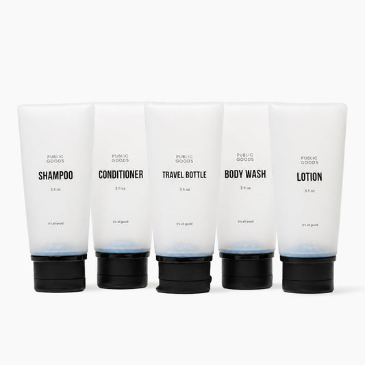 Silicone Travel Bottles Refill Kit