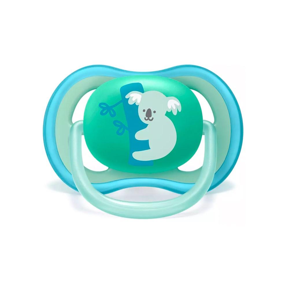 Philips Avent Ultra Air Baby Pacifier 18m+ - Comfort Soothing Soother for Infants Newborns