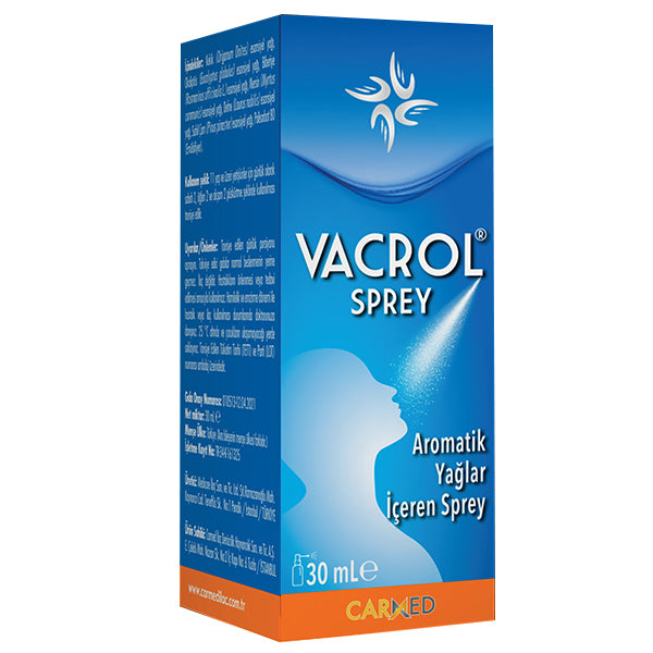 Solution de soin buccal apaisante Carmed Vacrol Spray 30 ml