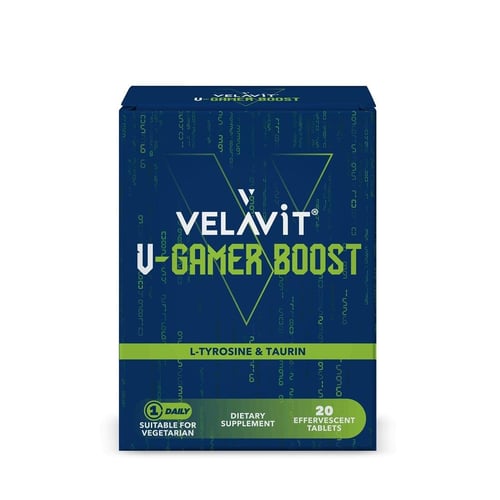 Velavit V-Gamer Boost 20 Effervescent Tablet
