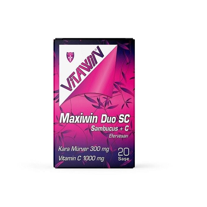 Vitawin Maxiwin Duo SC Vitamine C et Sureau 20 sachets