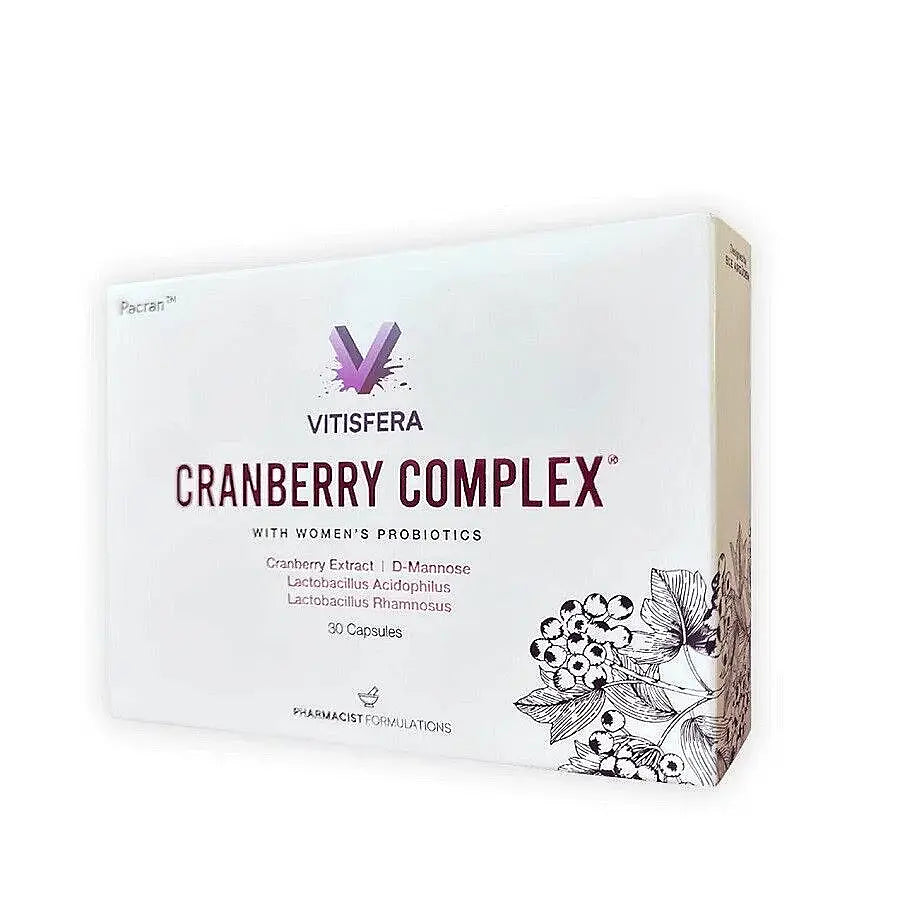 Vitisfera Cranberry Complex Urinary Health Support 30 Capsules