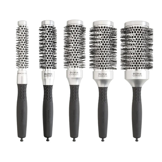 Olivia Garden Essential Blowout Classic Bag Brush Set 5 Pieces