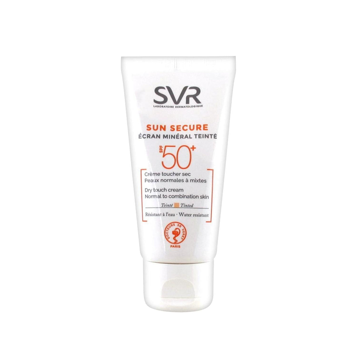 SVR Sun Secure Ecran Mineral Spf50+ Sunscreen Cream for Sensitive Skin - 60ml Mineral Sunscreen