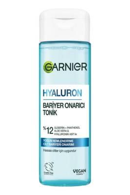 Tonique réparateur de barrière cutanée à l'acide hyaluronique Garnier - Tonique visage hydratant à l'extrait de rose pour peaux sèches et sensibles (120 ml)