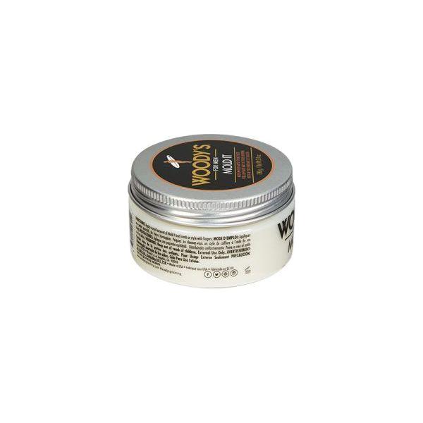 Woody's For Men Mold It Matte Styling Paste 3.4 Oz Hair Styling Paste Pasteur Pharmacy