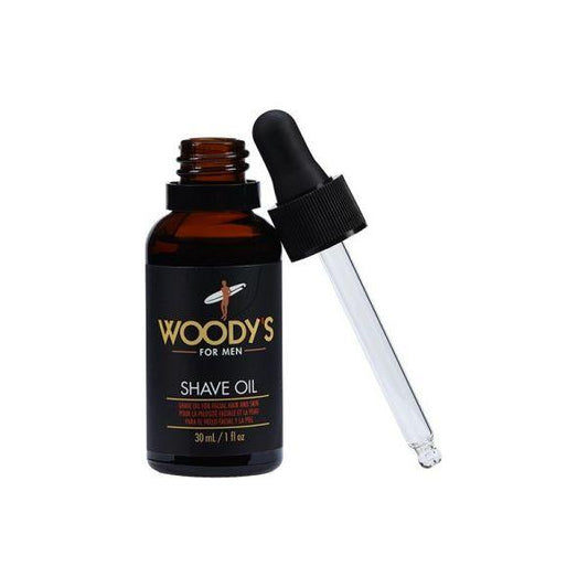 Woody's For Men Shave Oil 1 fl Oz Shave Oil Pasteur Pharmacy