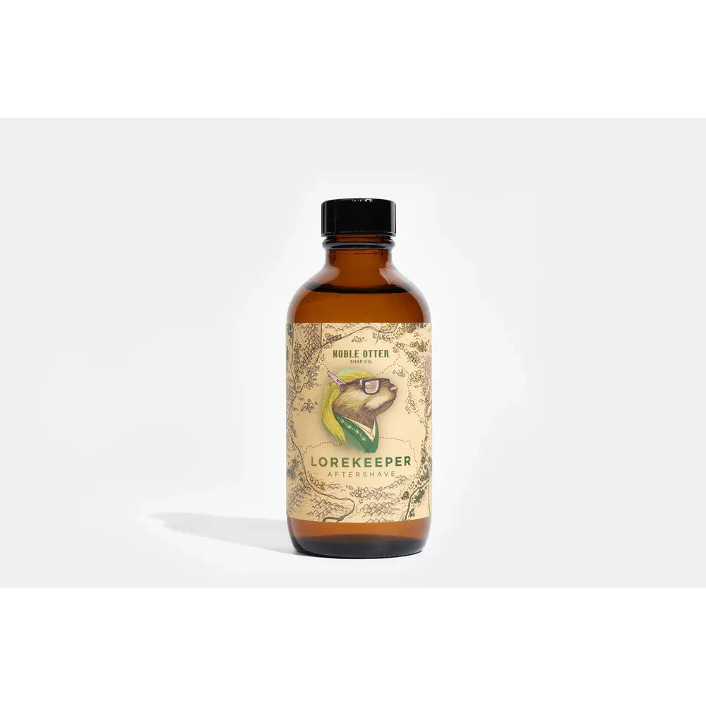 Noble Otter Soap Co. Lorekeeper Artisanal Shaving Collection Shaving Kit Pasteur Pharmacy Aftershave 4 oz