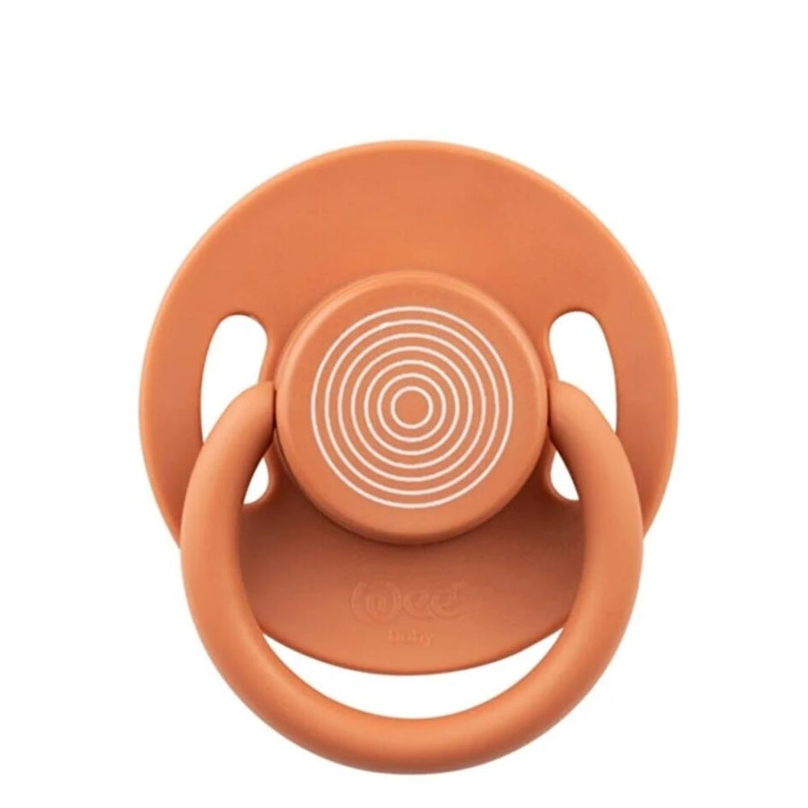 Wee Baby Cool Round Tip Pacifier No.3 Terracotta